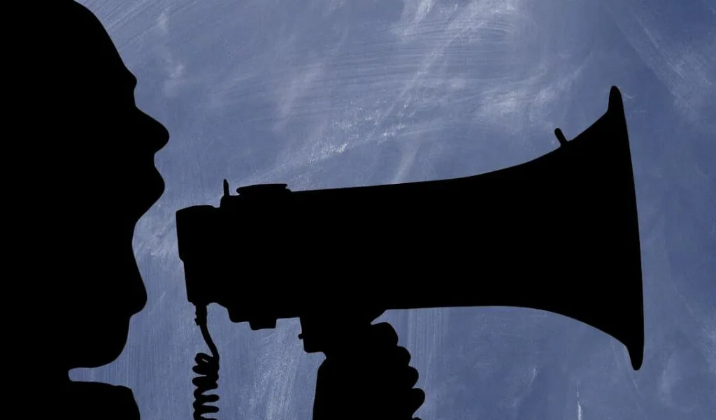 Call to Action megaphone